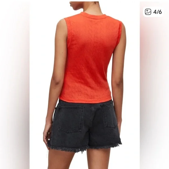 NWT AllSaints Imogen Devore Tank - Picture 3 of 8